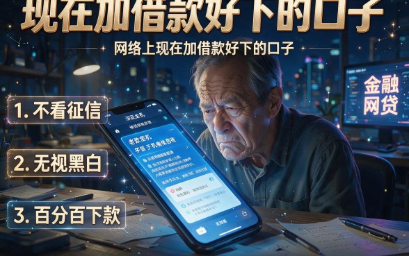 现在加借款好下的口子,归纳五个不看征信无视黑白百分百下款