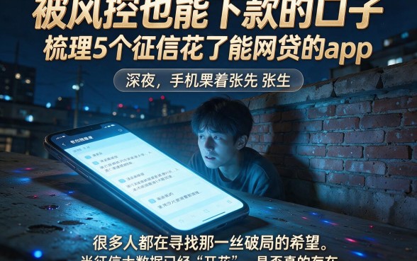 被风控也能下款的口子，梳理5个征信花了能网贷的app