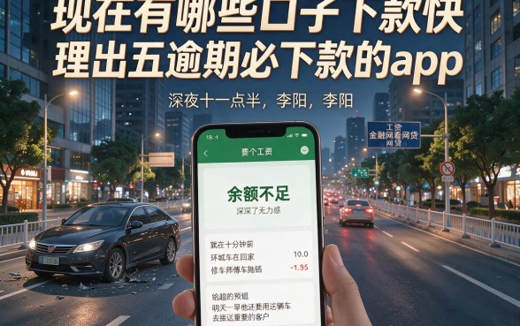 现在有哪些口子下款快,理出五个逾期必下款的app