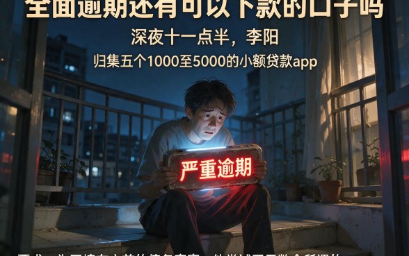 全面逾期还有可以下款的口子吗,归集五个1000至5000的小额贷款app