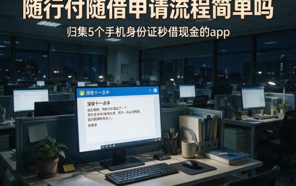 随行付随借申请流程简单吗,归集5个手机身份证秒借现金的app