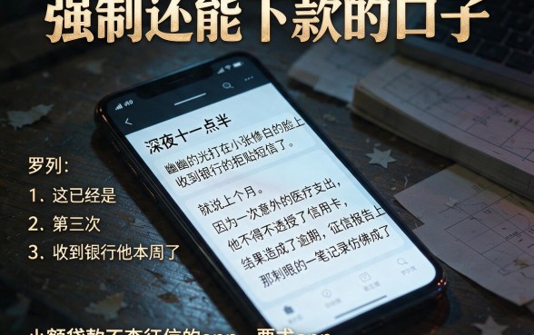 强制还能下款的口子,罗列五个小额贷款不查征信的app