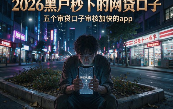 2026黑户秒下的网贷口子,细致阐述五个审贷口子审核加快的app