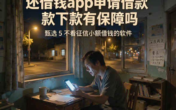 还借钱app申请借款下款有保障吗,甄选5个不看征信小额借钱的软件