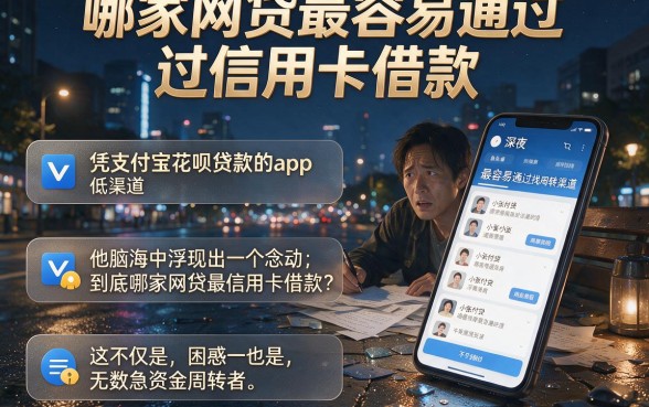 哪家网贷最容易通过信用卡借款，详细阐述五个凭支付宝花呗贷款的app