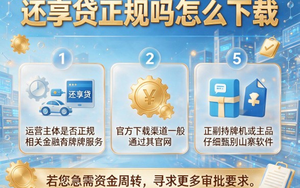 还享贷正规吗怎么下载,罗列5个秒批通过的网贷软件