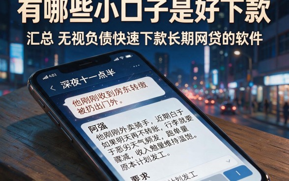 有哪些小口子是好下款，汇总五个无视负债快速下款长期网贷的软件
