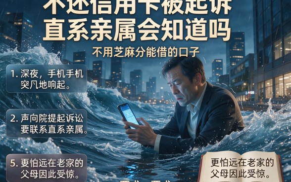 不还信用卡被起诉直系亲属会知道吗,理出5个不用芝麻分能借的口子