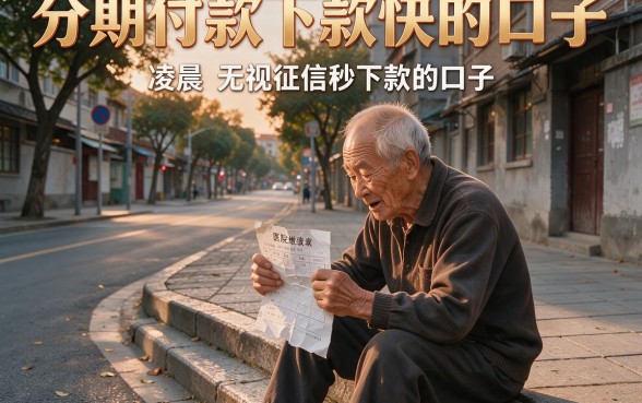 分期付款下款快的口子,归纳五个无视征信秒下款的口子