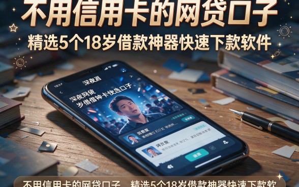 不用信用卡的网贷口子,精选5个18岁借款神器快速下款软件