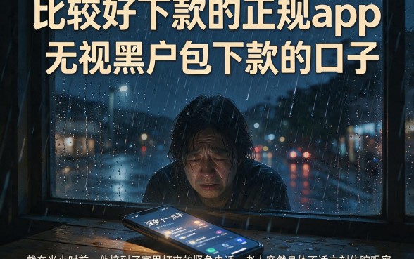 比较好下款的正规app,整理5个无视黑户包下款的口子