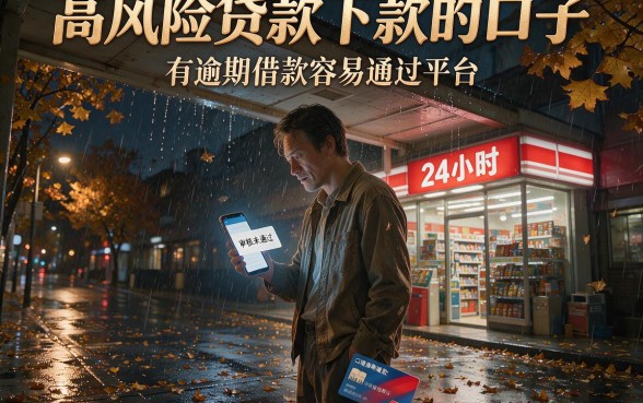 高风险贷款下款的口子,归纳五个有逾期借款容易通过的平台