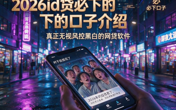 2026id贷必下的口子介绍,精选五个真正无视风控黑白的网贷软件