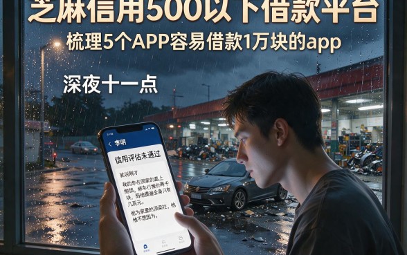 芝麻信用500以下借款平台,梳理5个APP容易借款1万块的app
