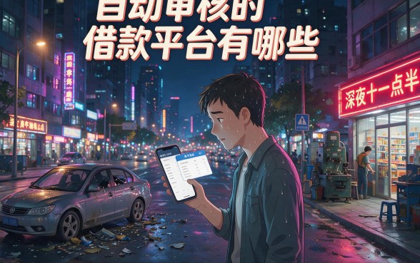 自动审核的借款平台有哪些,详细阐述5个无忧速借当天放款的软件