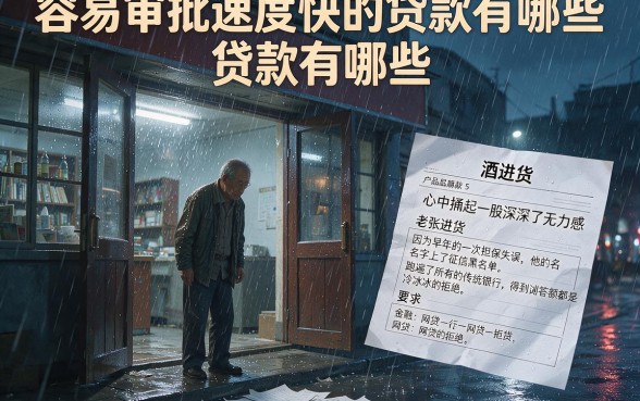 容易审批速度快的贷款有哪些,详尽说明5个黑户成功获取大额贷款的软件