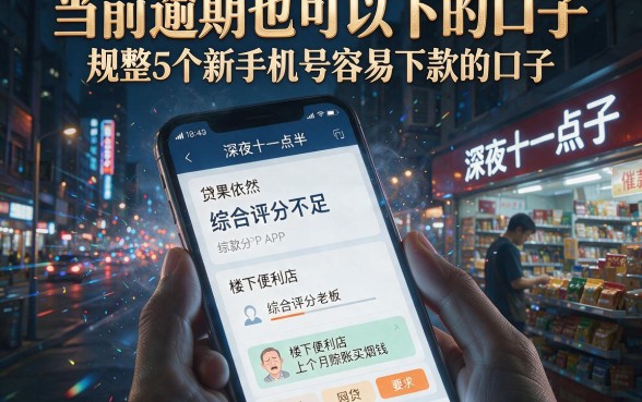 当前逾期也可以下的口子，规整5个新手机号容易下款的口子