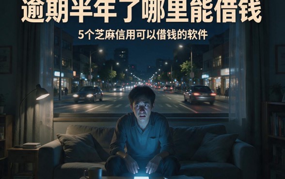 逾期半年了哪里能借钱,详尽说明5个芝麻信用可以借钱的软件