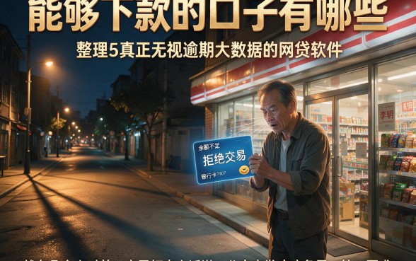 能够下款的口子有哪些,整理5个真正无视逾期大数据的网贷软件