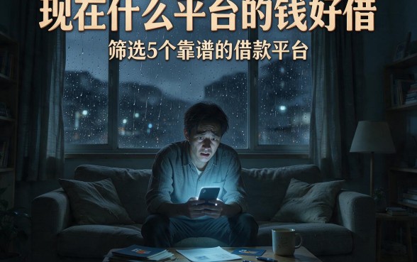 现在什么平台的钱好借,筛选5个靠谱的借款平台