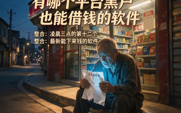 有哪个平台黑户也能借钱的软件,整合五个最新能下来钱的软件