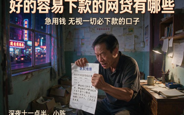 好的容易下款的网贷有哪些,理出五个急用钱无视一切必下款的口子