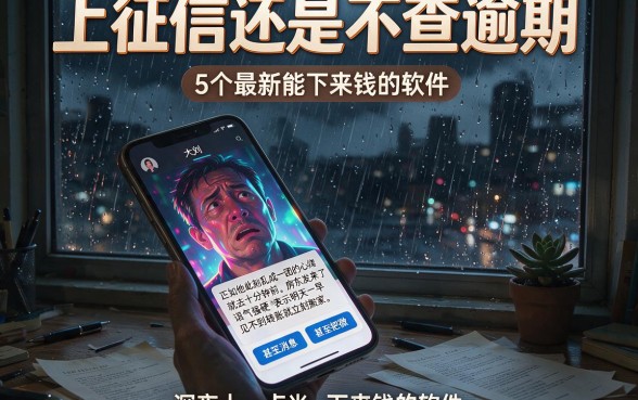 上征信还是不查逾期，概括5个最新能下来钱的软件