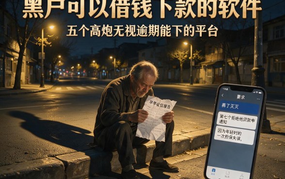 黑户可以借钱下款的软件,详细阐述五个高炮无视逾期能下的平台