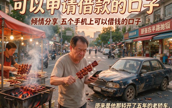 可以申请借款的口子,倾情分享五个手机上可以借钱的口子