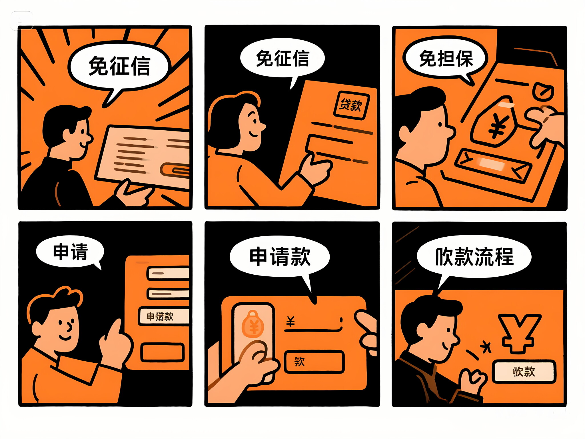 微信借钱普法：试试这五个2025热门征信访问次数太多贷款被秒拒还能在平台借款