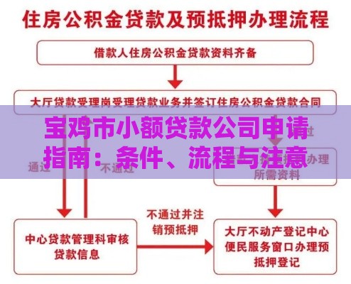 宝鸡市小额贷款公司申请指南：条件、流程与注意事项