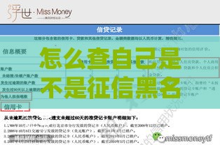 怎么查自己是不是征信黑名单？5种方法+贷款影响全解析