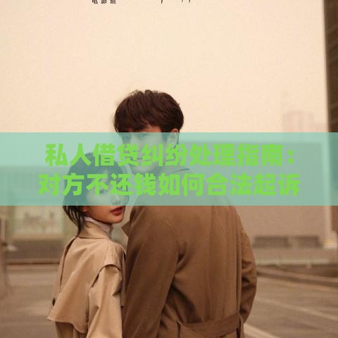 私人借贷纠纷处理指南：对方不还钱如何合法起诉维权