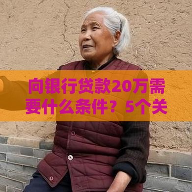 向银行贷款20万需要什么条件？5个关键点一次说清