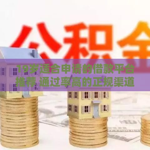 19岁适合申请的借款平台推荐 通过率高的正规渠道盘点