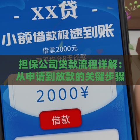 担保公司贷款流程详解：从申请到放款的关键步骤