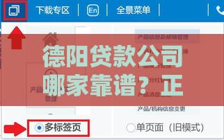 德阳贷款公司哪家靠谱？正规机构推荐及申请流程全解析