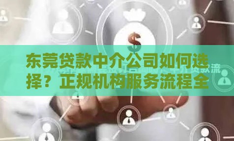 东莞贷款中介公司如何选择？正规机构服务流程全解析