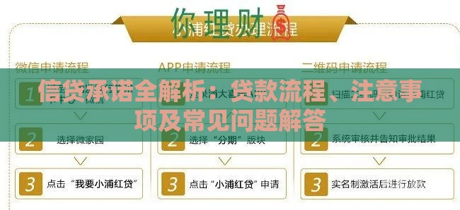信贷承诺全解析：贷款流程、注意事项及常见问题解答