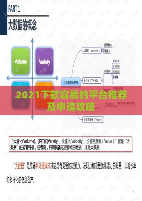2021下款容易的平台推荐及申请攻略