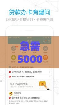 急需5000元不看征信快速到账？这几种借款方式真实靠谱！