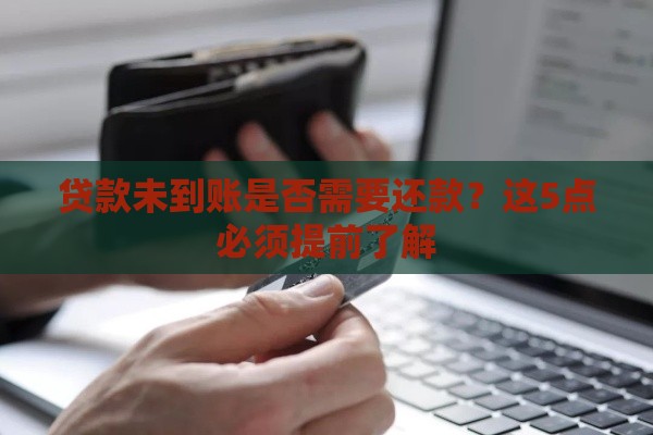 贷款未到账是否需要还款？这5点必须提前了解