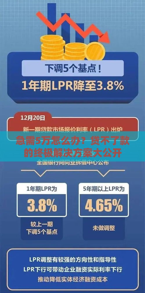 急需5万怎么办？贷不了款的终极解决方案大公开
