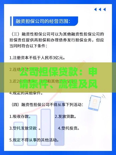 公司担保贷款：申请条件、流程及风险防范指南