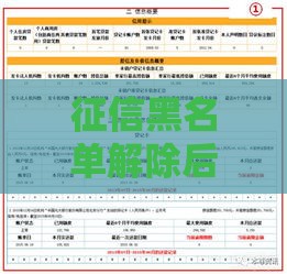 征信黑名单解除后多久能申请贷款？这些要点必须知道