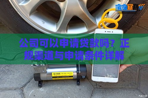 公司可以申请贷款吗？正规渠道与申请条件详解