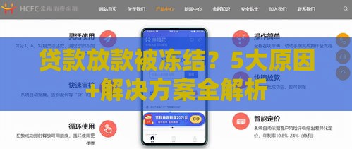 贷款放款被冻结？5大原因+解决方案全解析