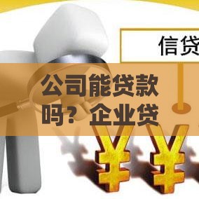 公司能贷款吗？企业贷款条件、流程、注意事项全解析