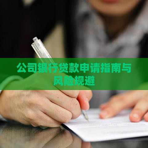 公司银行贷款申请指南与风险规避