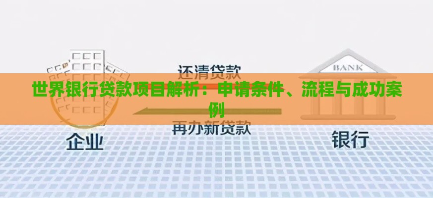 世界银行贷款项目解析：申请条件、流程与成功案例